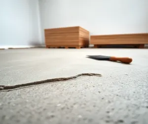 Układanie paneli winylowych na betonie